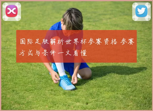国际足联解析世界杯参赛资格 参赛方式与条件一文看懂