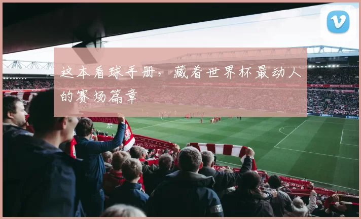 这本看球手册,藏着世界杯最动人的赛场篇章