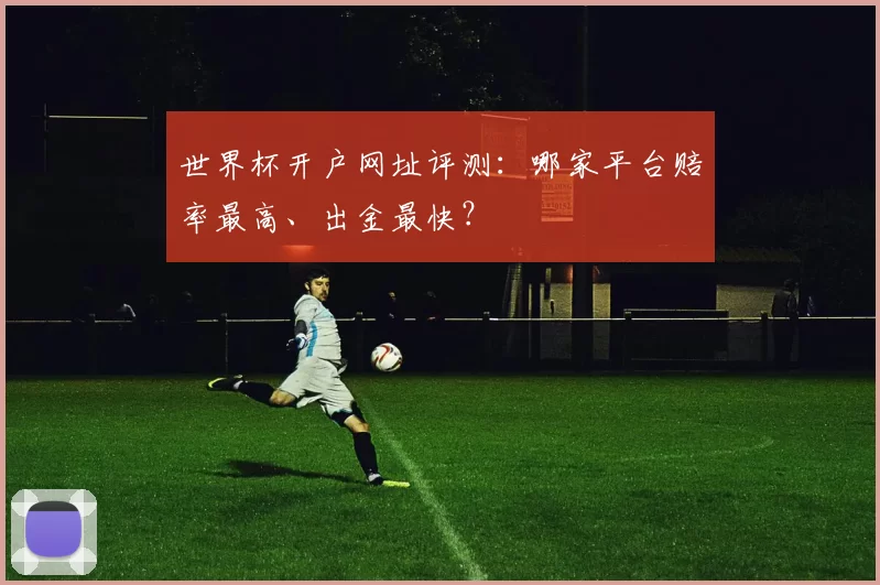 世界杯开户网址评测:哪家平台赔率最高、出金最快?
