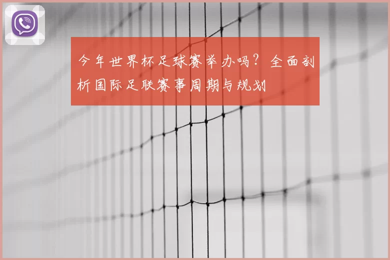 今年世界杯足球赛举办吗?全面剖析国际足联赛事周期与规划